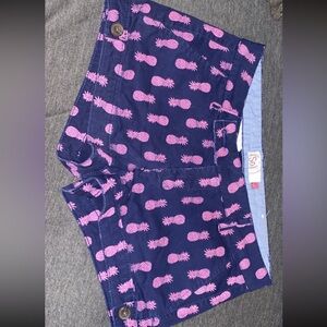 Juniors Pineapple Shorts Size 7